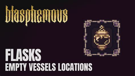 To increase your number of Bile Flasks in Blasphemous 2, you first need to find an empty Bile Flask, sometimes referred to as an Empty Receptacle. . Blasphemous flask locations